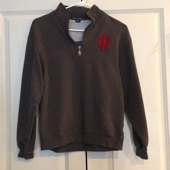 Port Authority Tops - Indiana University IU 1/4 Zip Sweatshirt